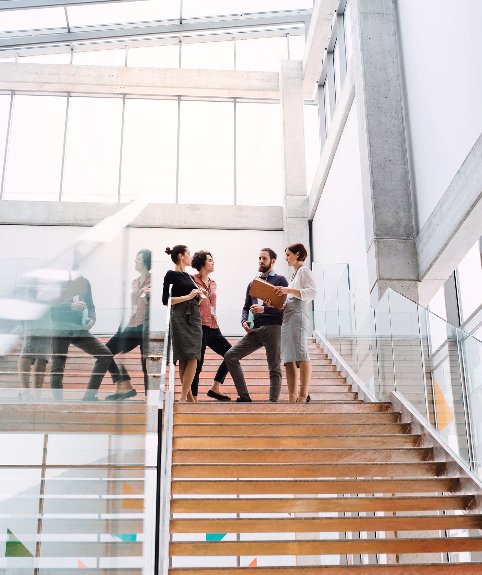 People working together